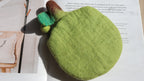 Handmade Wool Felt Avocado Purse