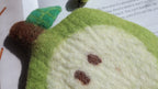 Handmade Wool Felt Avocado Purse