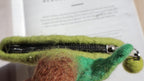 Handmade Wool Felt Avocado Purse