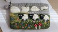 Handmade Wool Felt Farm Purse