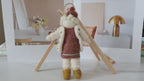 Wool Felt Boy Ornament | Handmade Nepali Artisan Craft