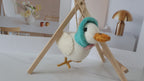Wool Felt Bird Ornament | Handmade Nepali Artisan Craft