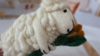 Wool Felt Sheep Ornament | Handmade Nepali Artisan Craft