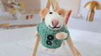 Wool Felt Mouse Ornament | Handmade Nepali Artisan Craft