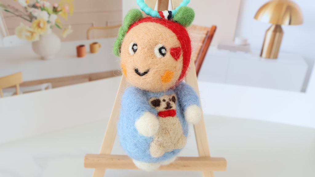 Wool Felt Ornament | Handmade Nepali Artisan Craft