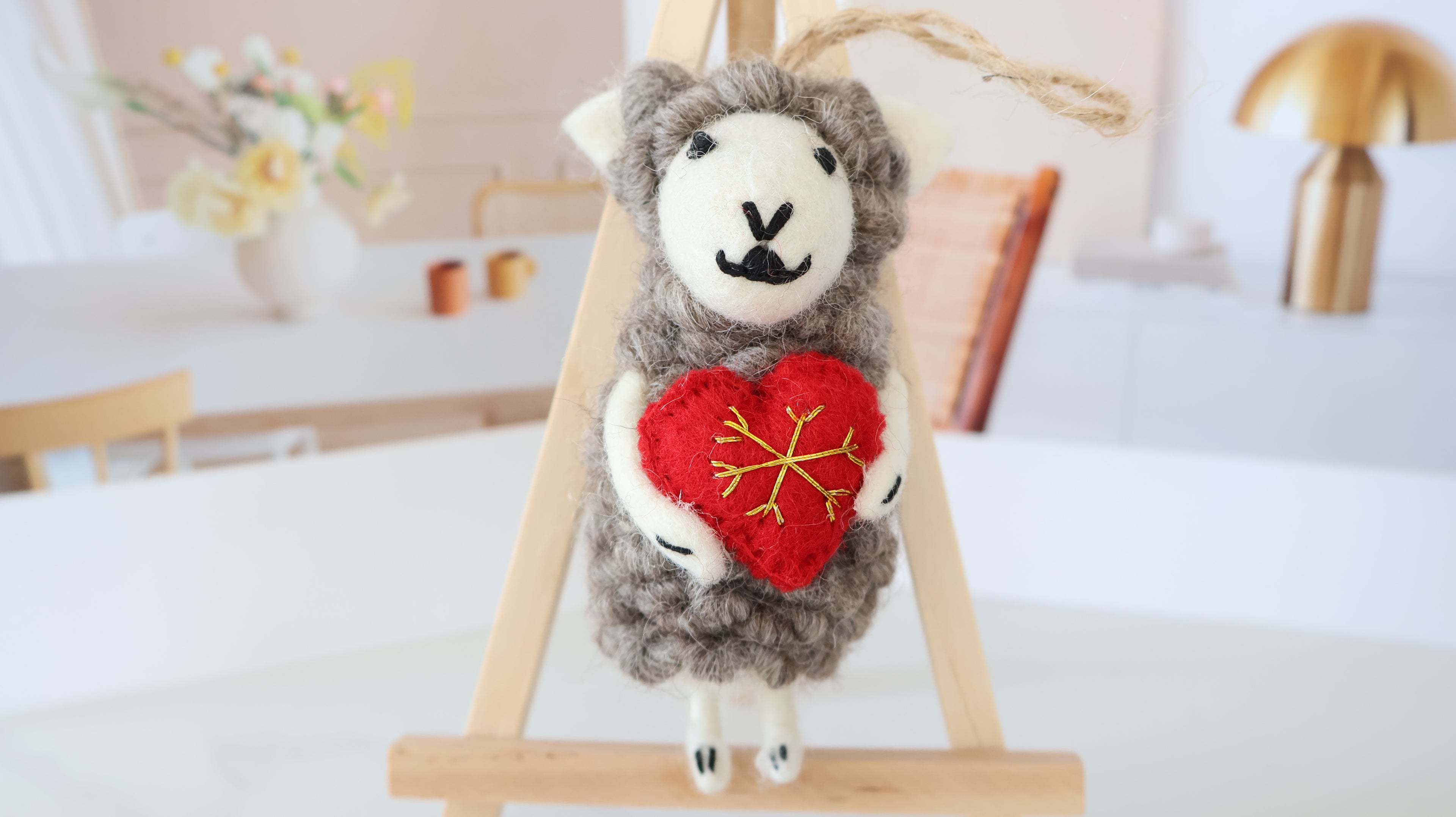 Wool Felt Ornament | Handmade Nepali Artisan Craft