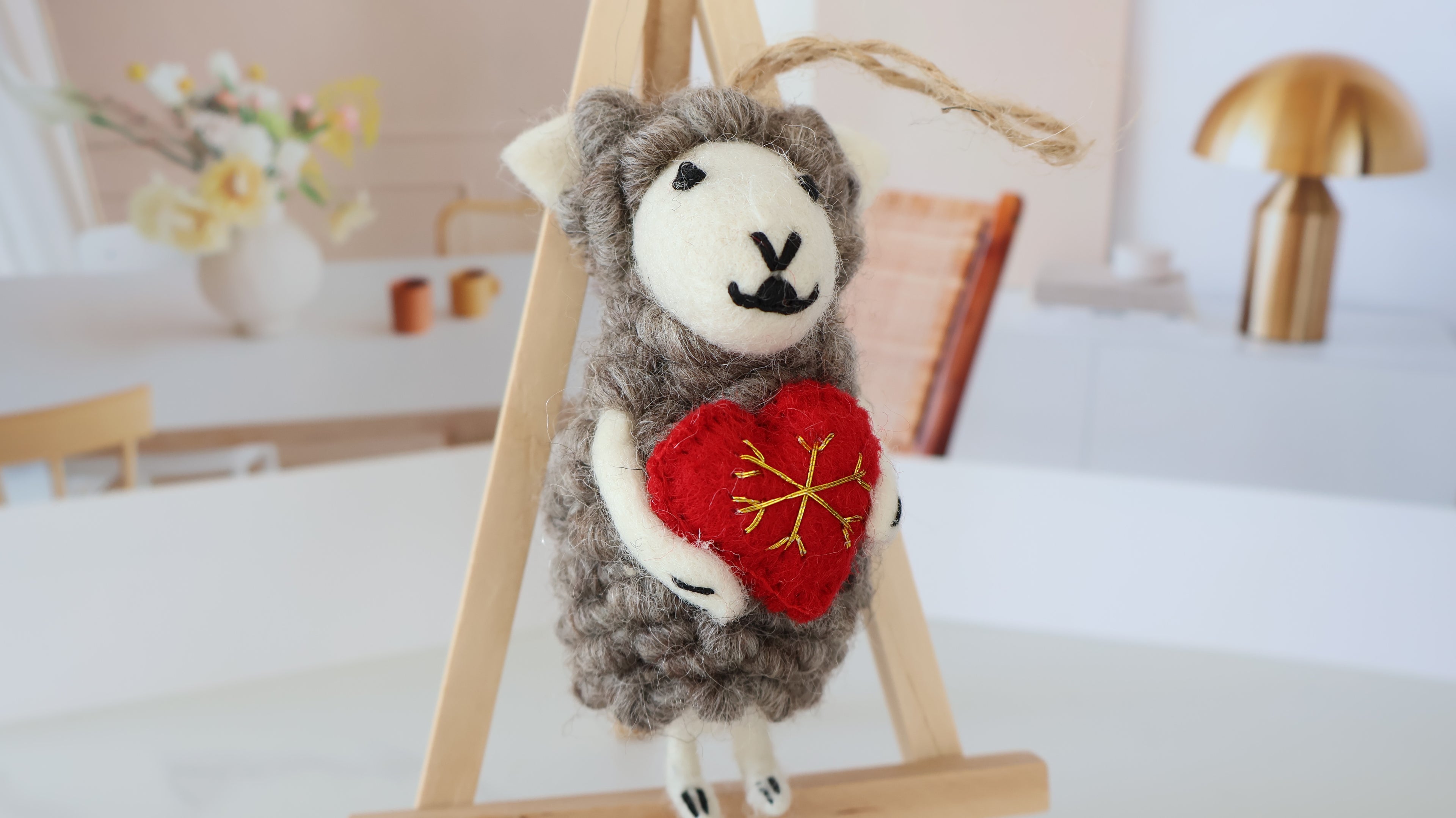 Wool Felt Ornament | Handmade Nepali Artisan Craft