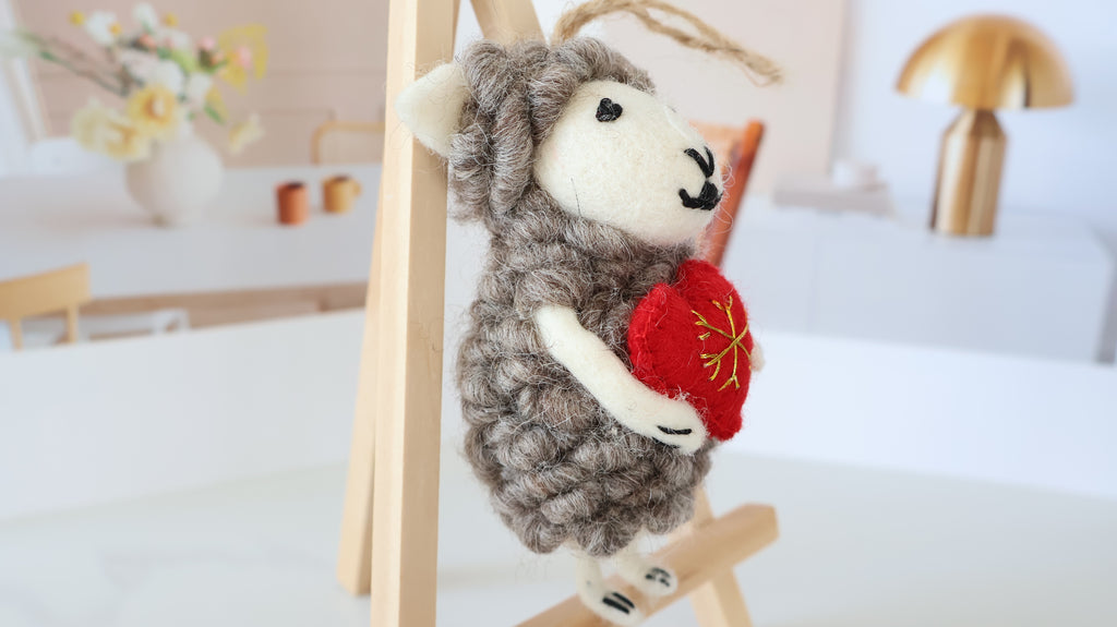 Wool Felt Ornament | Handmade Nepali Artisan Craft