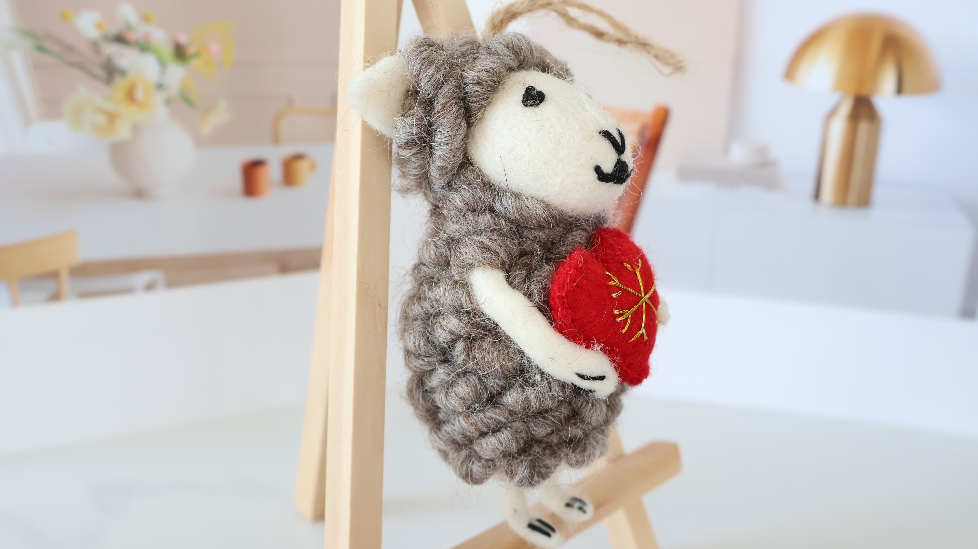 Wool Felt Ornament | Handmade Nepali Artisan Craft