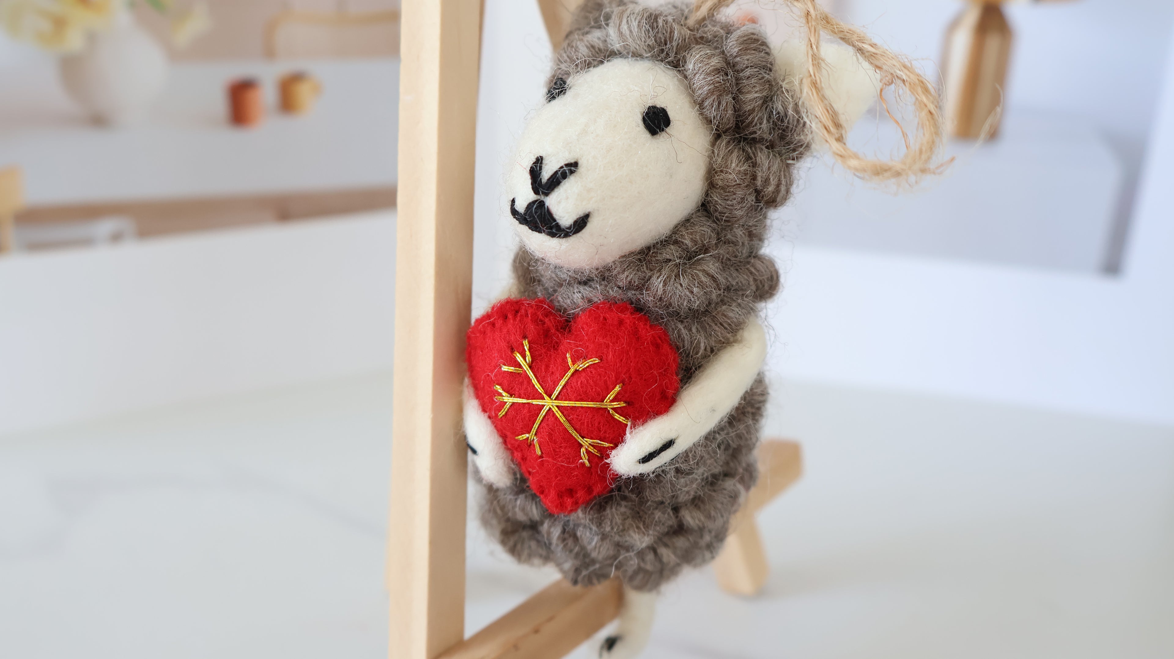Wool Felt Ornament | Handmade Nepali Artisan Craft
