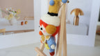 Wool Felt Clown Ornament | Handmade Nepali Artisan Craft