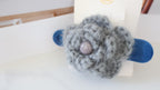 Handmade Knitted Flower Hair Clip