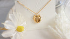 18K Gold Plated Stainless Steel Necklace - Deer