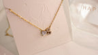 18K Gold Plated Stainless Steel Necklace -Letter S