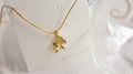 18K Gold Plated Stainless Steel Necklace - Horse