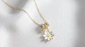 18K Gold Plated Stainless Steel Necklace - Flower