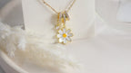 18K Gold Plated Stainless Steel Necklace - Flower