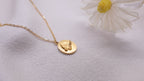 18K Gold Plated Stainless Steel Necklace -Butterfly