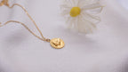 18K Gold Plated Stainless Steel Necklace -Butterfly
