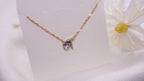 18K Gold Plated Stainless Steel Necklace - Letter T