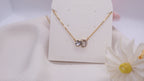18K Gold Plated Stainless Steel Necklace - Letter D
