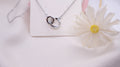 Stainless Steel Necklace - Interlocking Circles