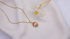 18K Gold Plated Stainless Steel Necklace - Bear