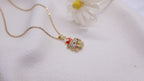 18K Gold Plated Stainless Steel Necklace - Bear