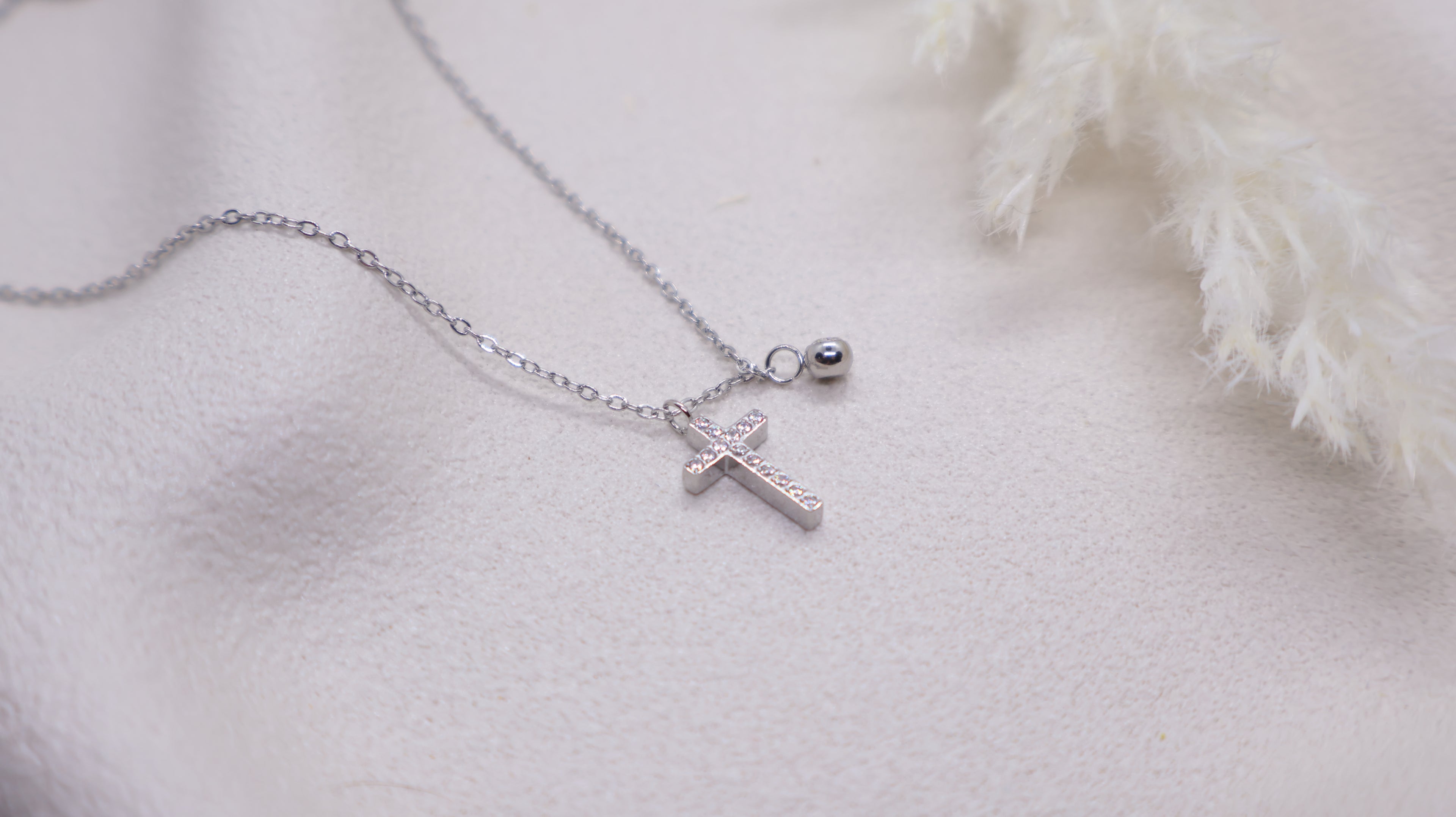 Stainless Steel Necklace - Cross