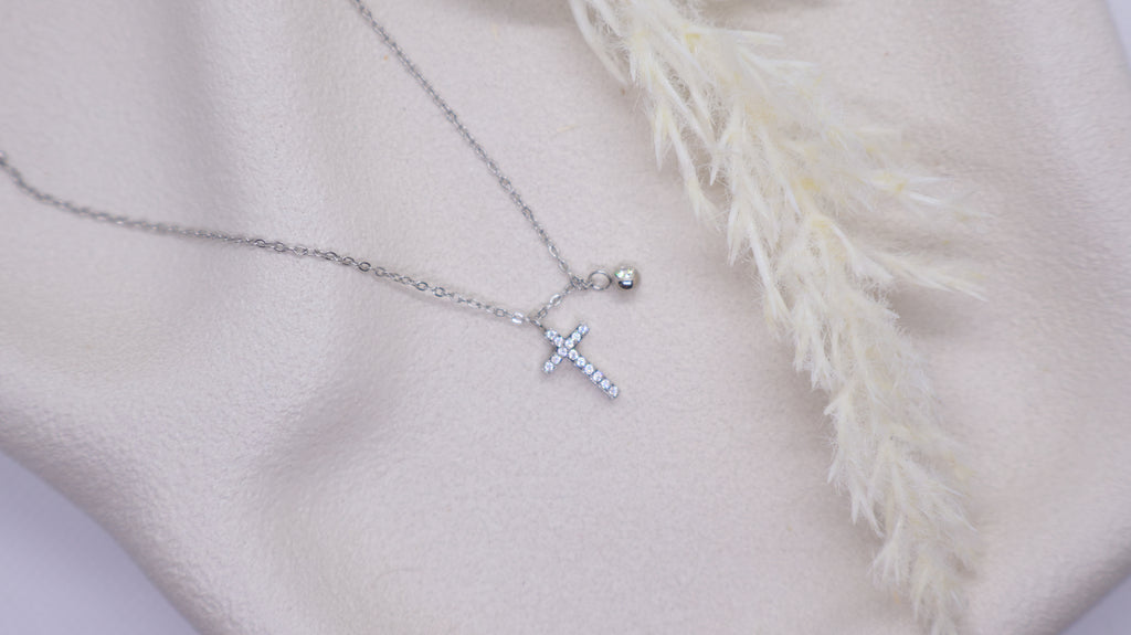 Stainless Steel Necklace - Cross