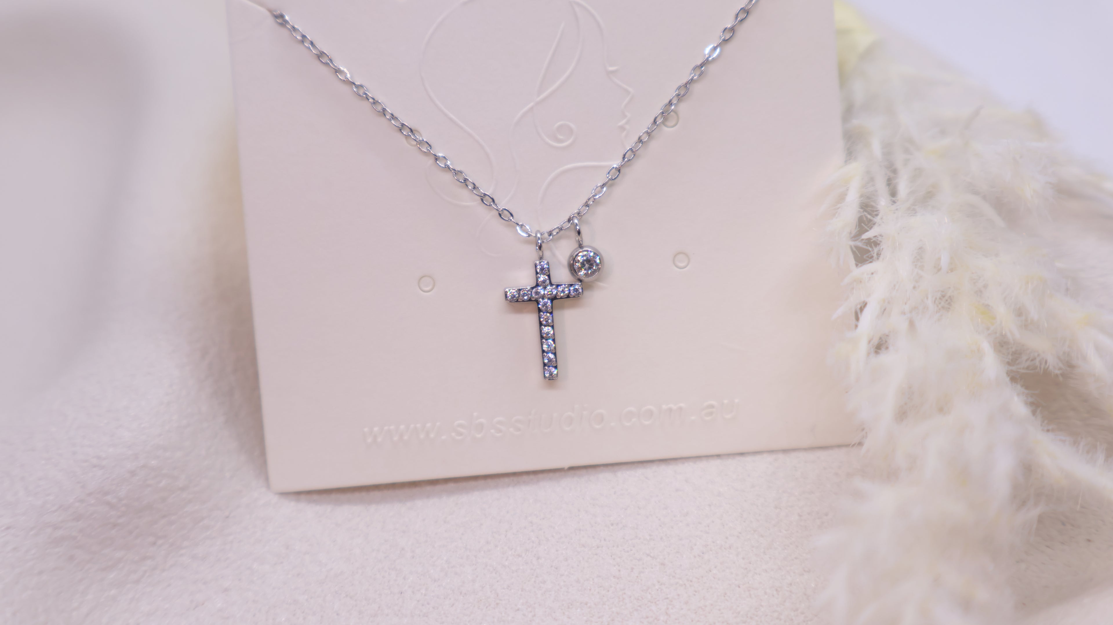 Stainless Steel Necklace - Cross