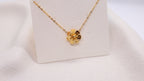 18K Gold Plated Stainless Steel Necklace - Flower