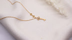 18K Gold Plated Stainless Steel Necklace -Key