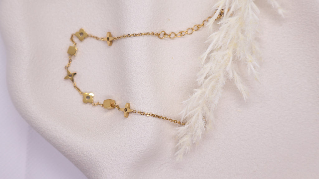 18K Gold Plated Stainless Steel Bracelet