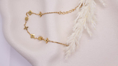 18K Gold Plated Stainless Steel Bracelet