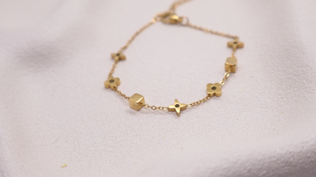 18K Gold Plated Stainless Steel Bracelet