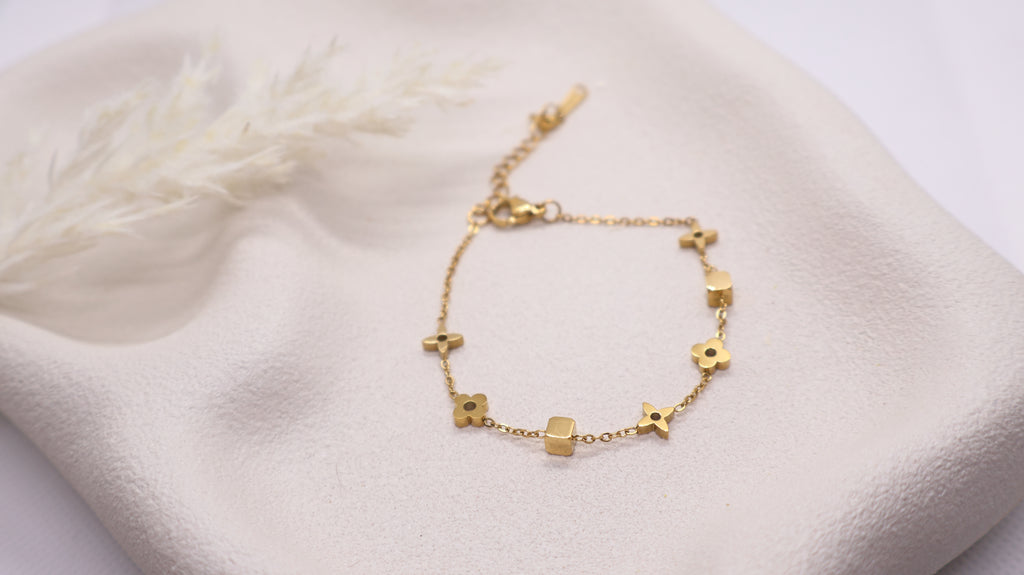 18K Gold Plated Stainless Steel Bracelet