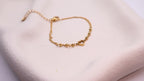18K Gold Plated Stainless Steel Bracelet - Heart