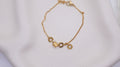 18K Gold Plated Stainless Steel Bracelet - Slim Waist