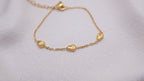 18K Gold Plated Stainless Steel Bracelet - Gourd