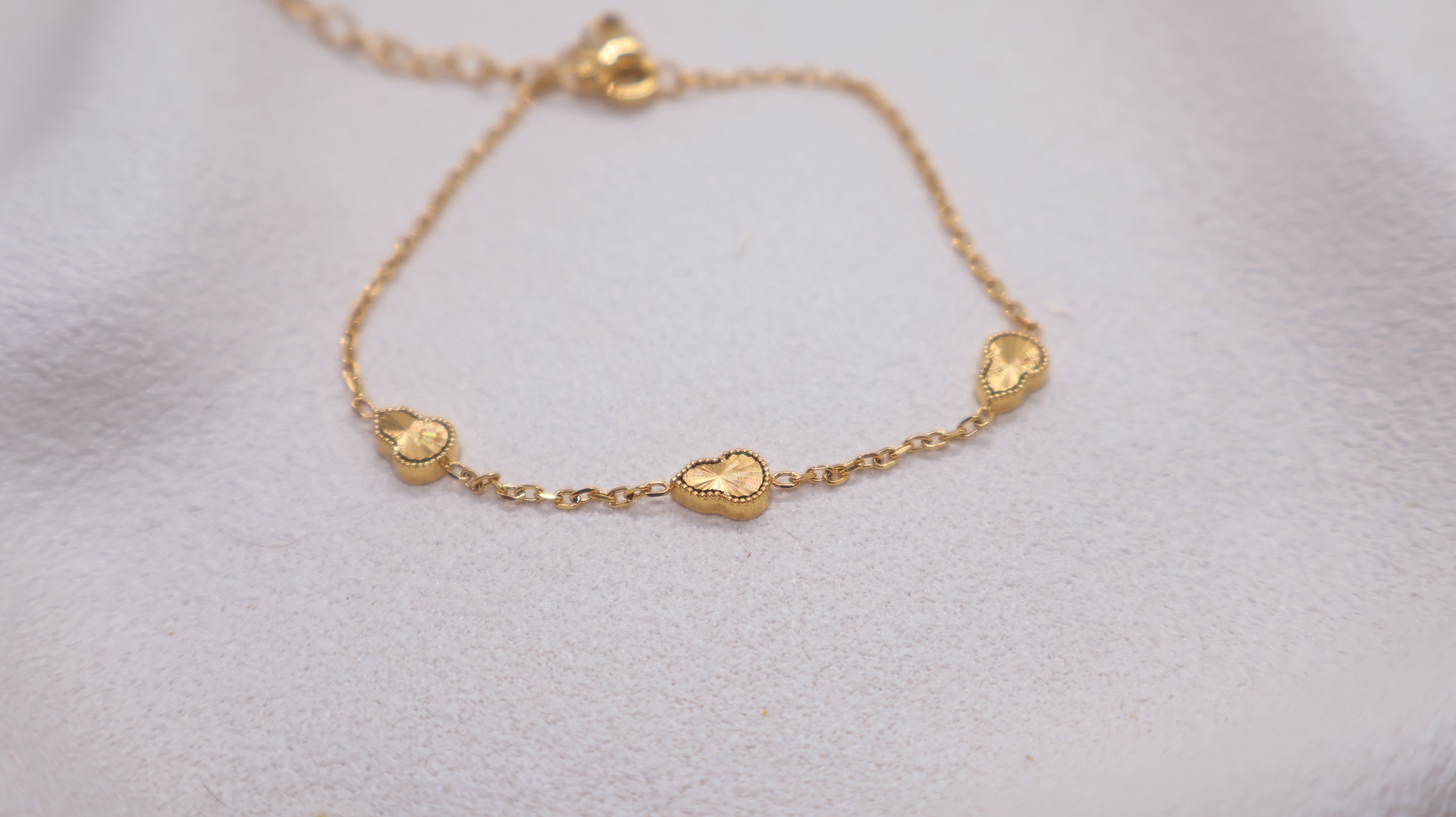 18K Gold Plated Stainless Steel Bracelet - Gourd