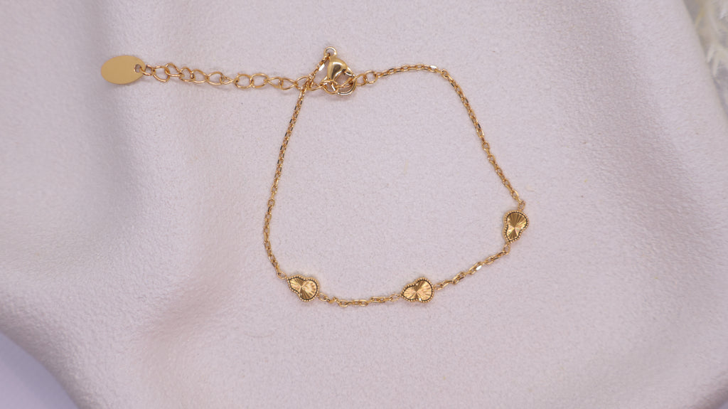 18K Gold Plated Stainless Steel Bracelet - Gourd