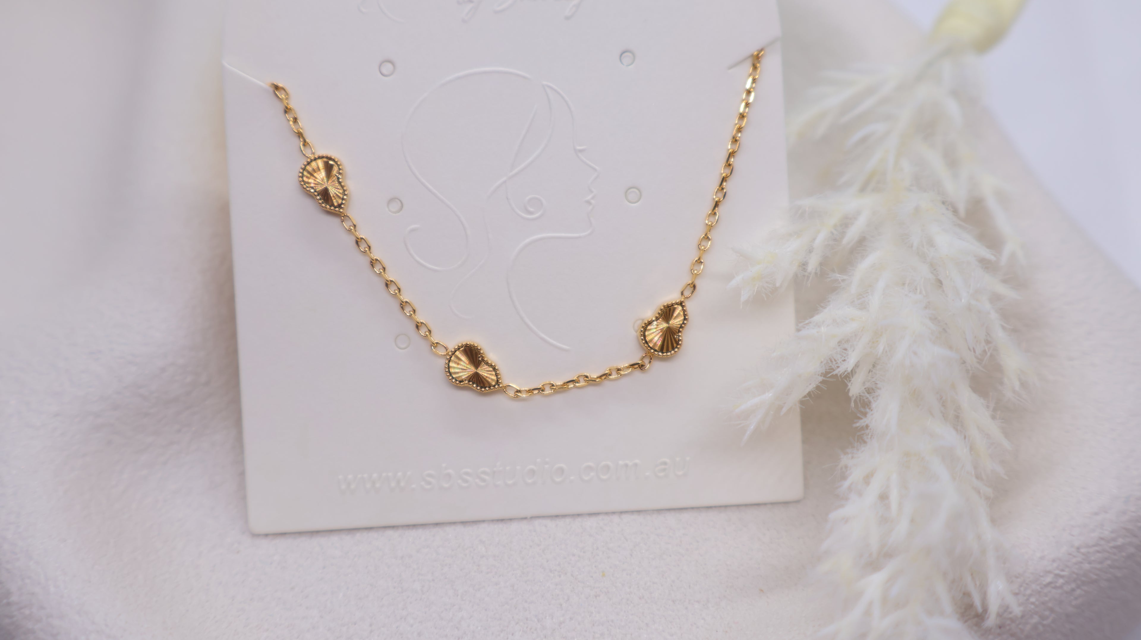 18K Gold Plated Stainless Steel Bracelet - Gourd