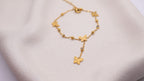 18K Gold Plated Stainless Steel Bracelet - Butterfly