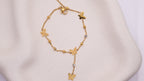 18K Gold Plated Stainless Steel Bracelet - Butterfly