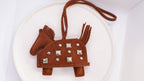 Pony Suede Bag Charm