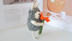 Wool Felt Sheep Ornament | Handmade Nepali Artisan Craft