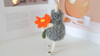 Wool Felt Sheep Ornament | Handmade Nepali Artisan Craft