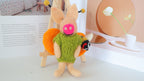 Wool Felt Fly Pig Ornament | Handmade Nepali Artisan Craft