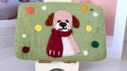 Handmade Wool Felt Mushroom House Purse